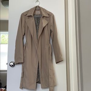 Zara flowy trench coat with belt